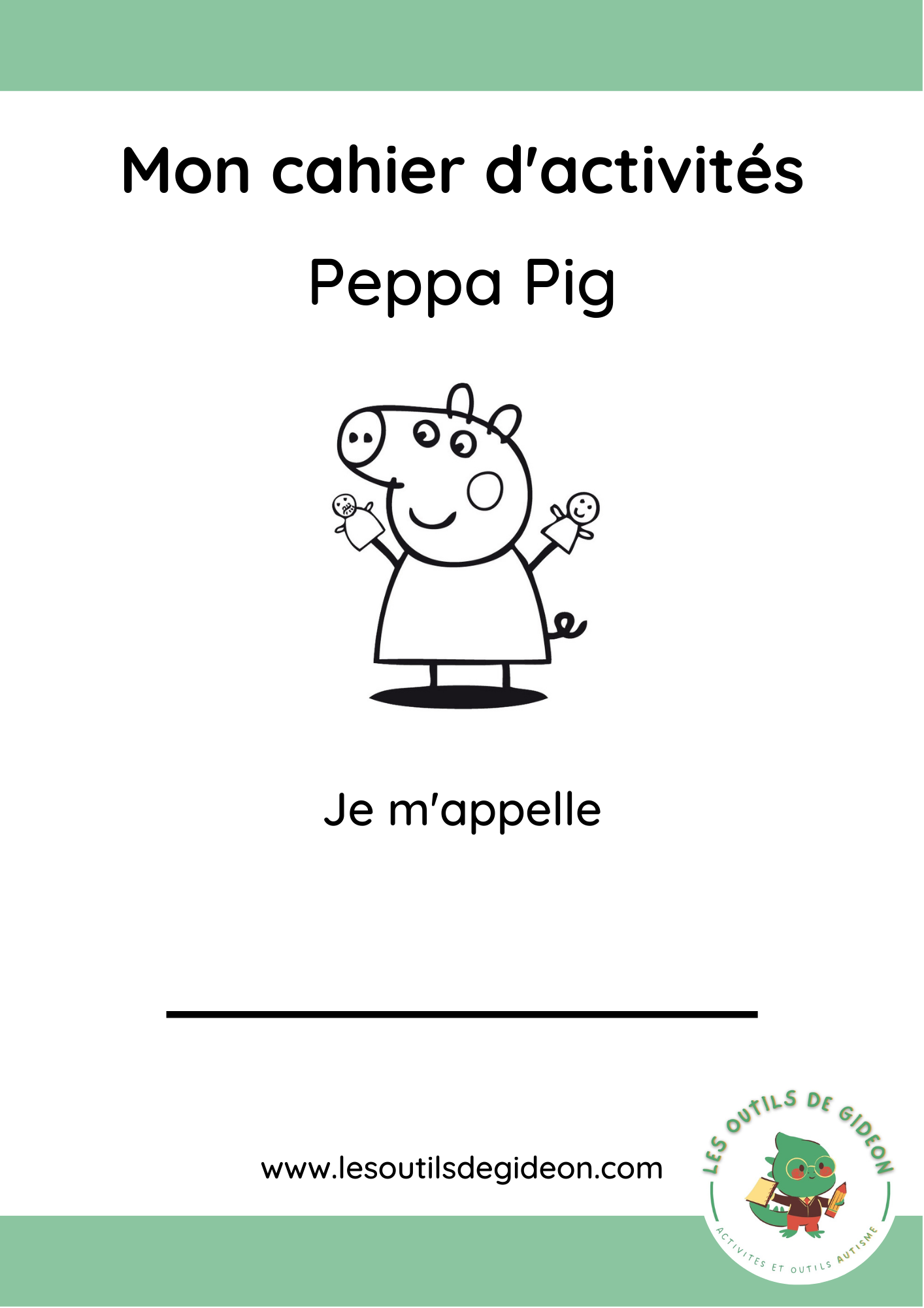 Cahier d'activités - Peppa Pig